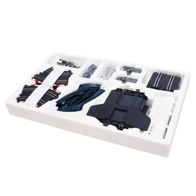 Image showing  SuperFun 206 - 1/43 USB Power Slot Car Racing Set, Layout Size: 82 in. x 43 in., 81 pc.