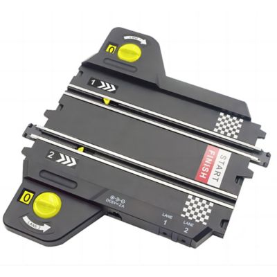 Image showing 5 th JOYSWAY SuperFun 206 - 1/43 USB Power Slot Car Racing Set, Layout Size: 82 in. x 43 in., 81 pc.