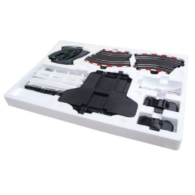 Image showing  SuperFun 201 - 1/43 USB Power Slot Car Racing Set, Layout Size: 51 in. x 23 in., 41