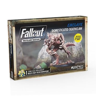 Modiphius Fallout Wasteland Warfare: Enclave-Domesticated Deathclaw Miniature