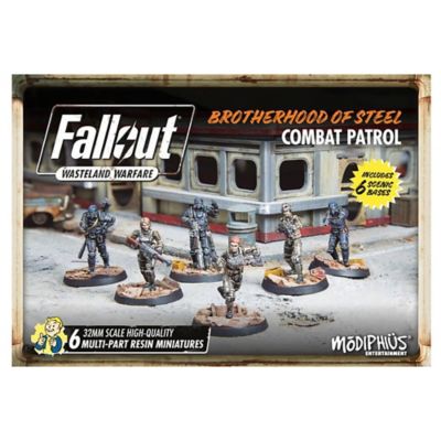 Modiphius Fallout Wasteland Warfare: Brotherhood of Steel - Combat Patrol - 6 Miniatures