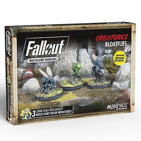 Modiphius Fallout Wasteland Warfare: Creatures Bloatflies - 3 Miniatures