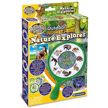 Brainstorm Toys Outdoor Adventure Nature Explorer - 5 Double-Sided Spotter Cards