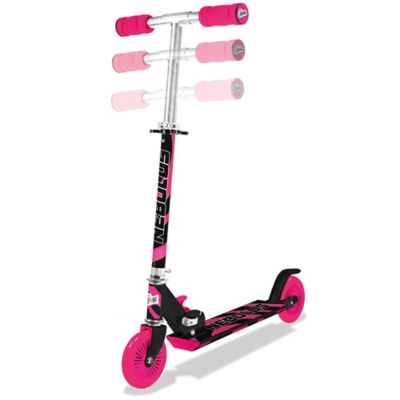 Ozbozz Nebulus Adjustable Scooter - Kids Two Wheel Scooter, Foam Handle Grip