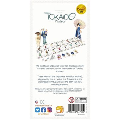 Image showing  Tokaido: Matsuri 5th Edition Expansion - Funforge, Strategy & Travel Adventure Board Game