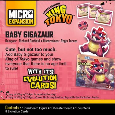 Image showing  King Of Tokyo: Baby Gigazaur Micro Expansion
