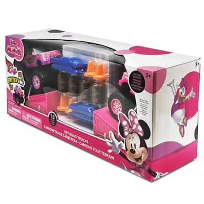 Image showing  Minnie 18 pc. Off-Road Monster Truck Playset, Friction Powered Vehicles