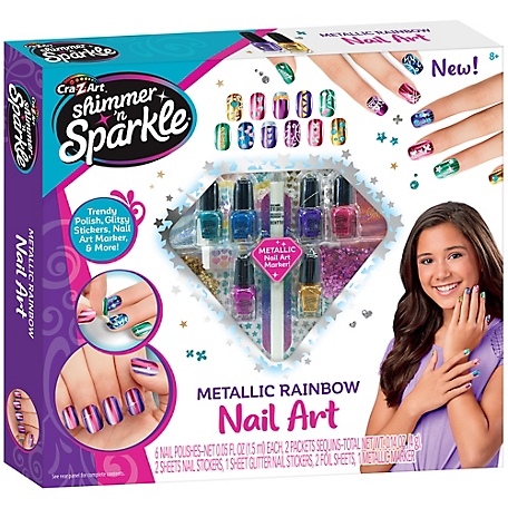 Cra Z Art Glitter N Metallic Markers Assorted Colors Pack Of 12