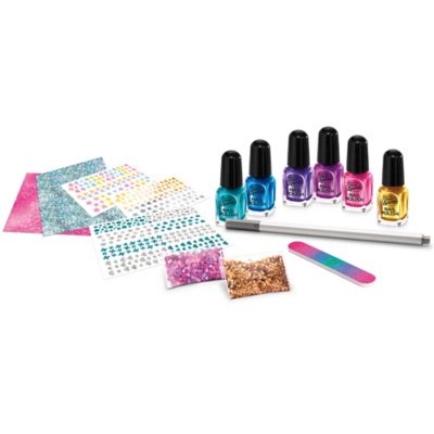 Image showing  Metallic Rainbow Nail Art - Design Kit
