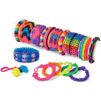 Image showing  Super DIY Bracelet Loom Kit, 2200 Latex Free Color Bands