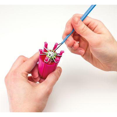 Image showing  Super DIY Bracelet Loom Kit, 2200 Latex Free Color Bands