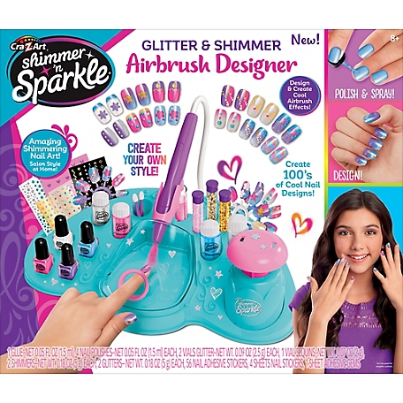  Shimmer'n Sparkle Ultimate Glitter Nail Designer Kit