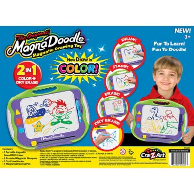 Image showing  MagnaDoodle Color Deluxe, 2-In-1 Color & Erase, Draw In Color