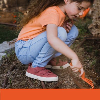 Image showing  Kids Gardening Set Pretend play set with costume and gardening accessories