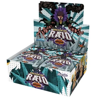 My Hero Academia Collectible Card Game Series 5: Undaunted Raid Booster Display