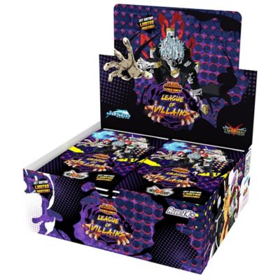My Hero Academia Collectible Card Game Series 4: League Of Villains Booster Display