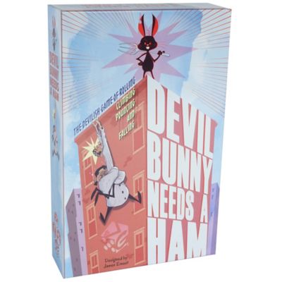 Greater Than Games Devil Bunny Needs a Ham: Adventurous Race to the Top of the Skyscraper Board Game