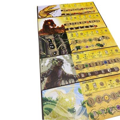 Image showing  Horizons of Spirit Island: Classic Spirit Panel Boards, 5 Greyboard Panels