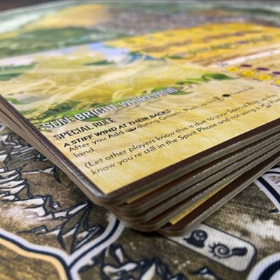 Image showing  Horizons of Spirit Island: Classic Spirit Panel Boards, 5 Greyboard Panels