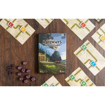 Image showing  Nano9Games Volume 1: Railways - Capstone Games, 19Th Centrury Themed, 1 Player, 30 Mins, NANO-01