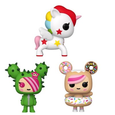 Funko Vinyl: Pop! Tokidoki Collectors Set - Includes Donutella, Sandy & Stellina, G0847944062646