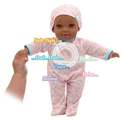 Image showing  12 in. Crib Time Fun Baby Doll