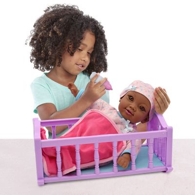 Image showing  12 in. Crib Time Fun Baby Doll