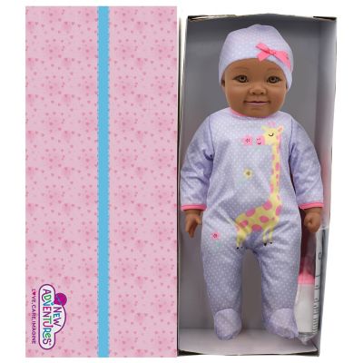 Image showing  19 in. Cuddle Baby Aa - Purple Giraffe, 3763
