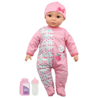 Little Darlings 19 in. Cuddle Baby - Pink Kitty, 3762