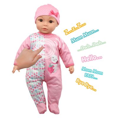 Image showing  19 in. Cuddle Baby - Pink Kitty, 3762