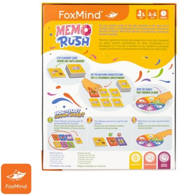 Image showing  Memo Rush - FoxMind Games, The Matching Memory Game Of Emotions