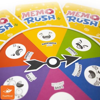 Image showing  Memo Rush - FoxMind Games, The Matching Memory Game Of Emotions