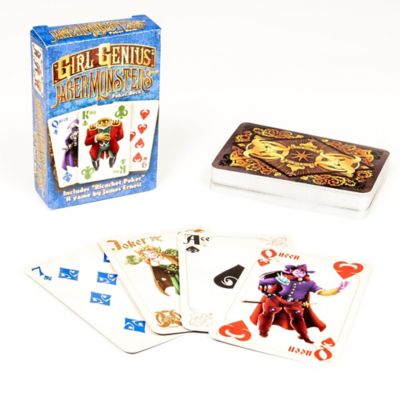 Image showing  Girl Genius: Jagermonsters Poker Deck Card Game, 54 pc.