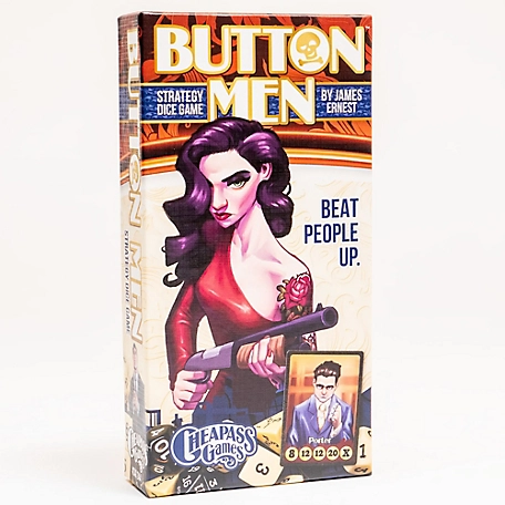 Cheapass Games Button Men: Beat People Up - , Strategy Dice Game