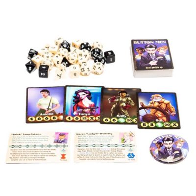 Image showing  Button Men: Beat People Up - , Strategy Dice Game