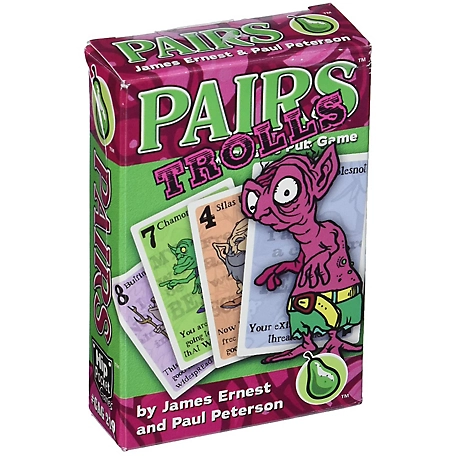 Cheapass Games Pairs: Trolls Deck - Cheapass Games, Themed Press Your Luck Card Game, CAG 219