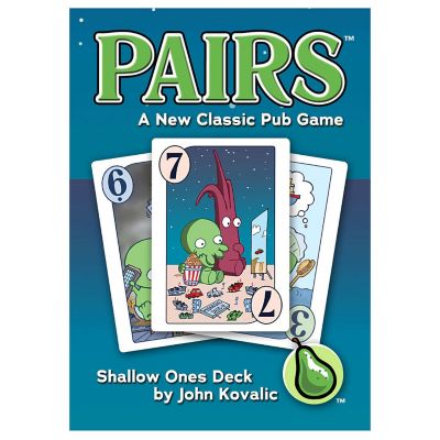 Cheapass Games Pairs: Shallow Ones Deck - Cheapass Games, Themed Press Your Luck Card Game, CAG 216