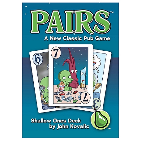 Cheapass Games Pairs: Shallow Ones Deck - Cheapass Games, Themed Press Your Luck Card Game, CAG 216