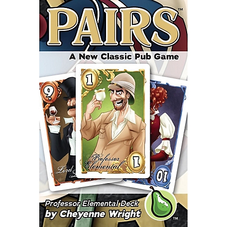 Cheapass Games Pairs: Professor Elemental Deck- Cheapass Games, Press Your Luck Card Game, CAG 215