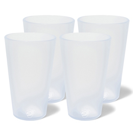 Silipint Silicone Pint Glasses: 4 Pack