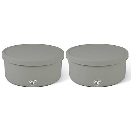 Silipint Silicone 30 oz. Lidded Bowls: 2 Pack