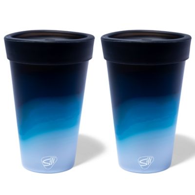 Silipint: Silicone 16 oz. Coffee Tumblers: 2 Pack