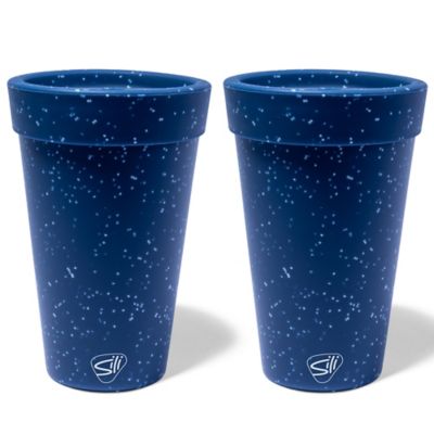 Silipint: Silicone 16 oz. Coffee Tumblers: 2 Pack