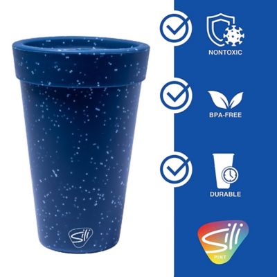 Image showing  Silicone 16 oz. Coffee Tumblers 2 Pack