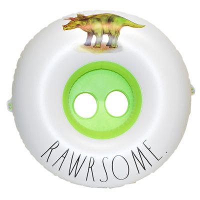 Image showing  Rawrsome -Toddler Float with Canopy, 27 in. Inflatable Water Ring, Coconut Float, 38001N