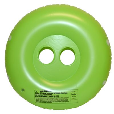 Image showing  Rawrsome -Toddler Float with Canopy, 27 in. Inflatable Water Ring, Coconut Float, 38001N