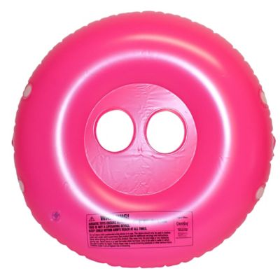 Image showing  Born to Sparkle -Toddler Float with Canopy, 27 in. Inflatable Water Ring Removable Canopy, 38001M