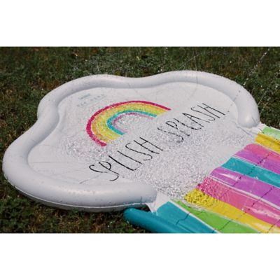 Image showing  Dunn: Splish Splash Rainbow Slide & Ride -16 ft. Water Slide Sprinkler, Coconut Float, 38028B