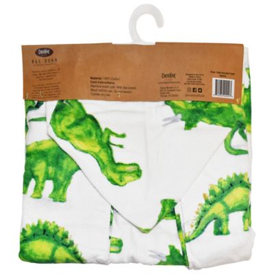 Image showing  Roar Kids Hooded Towel & 12 in. Beach Ball - Dinosaur 48 in. x 24 in. Poncho