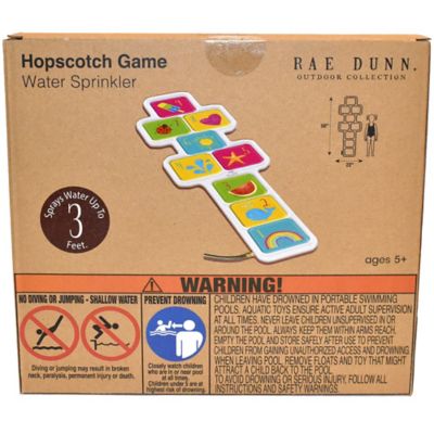Image showing  Dunn: Hopscotch Game Water Sprinkler - 58 in. x 22 in., Inflatable Backyard Water Game